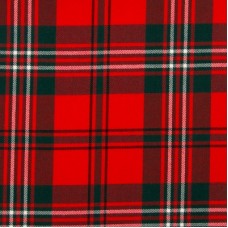 Scott Red Modern 13oz Tartan Fabric By The Metre